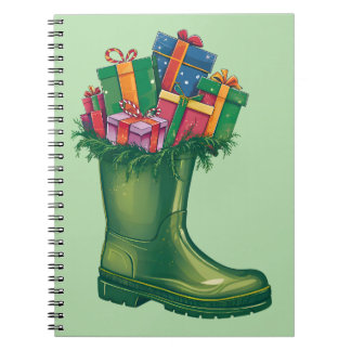 Santa's New Boots Notebook