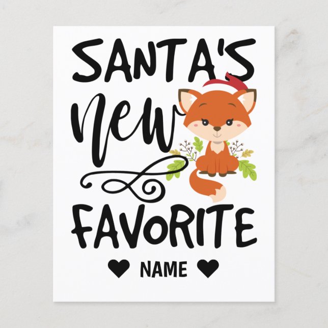 Santa's New Favourite (Front)