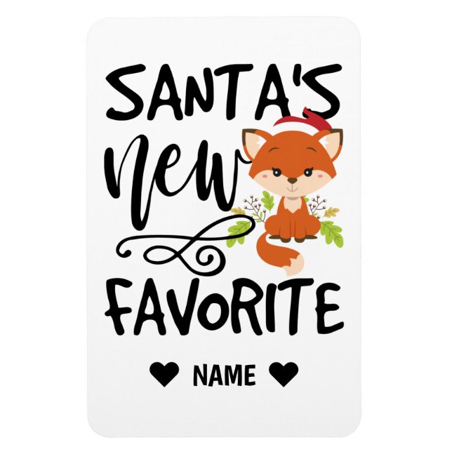 Santa's New Favourite Magnet (Vertical)
