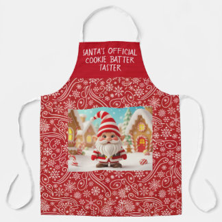 Santa's Official Cookie batter taster Apron