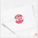 Santa's Official Nice List | Funny Christmas Seals<br><div class="desc">Show off their seal of approval from Santa Claus with these adorably cute Christmas stickers. A stamp of approval makes no mistake of who made the nice list this year. Have a wonderfully nice holiday season.</div>