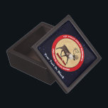 Santa's Own - 1st Polar Airlift Squadron Gift Box<br><div class="desc">A box for that special Christmas gift. The unit insignia of the mythical 1st Polar Airlift Squadron to which are assigned Santa's eight reindeer: Dasher, Dancer, Prancer, Vixen, Comet, Cupid, Donner, and Blitzen. A reindeer (caribou) appears within a red ring. White text reading, "1ST POLAR AIRLIFT SQUADRON" and the squadron...</div>