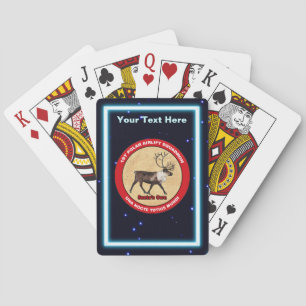 Santa's Own - 1st Polar Airlift Squadron Playing Cards