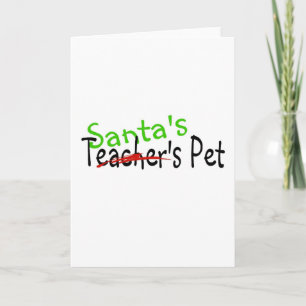 Santas Pet Holiday Card