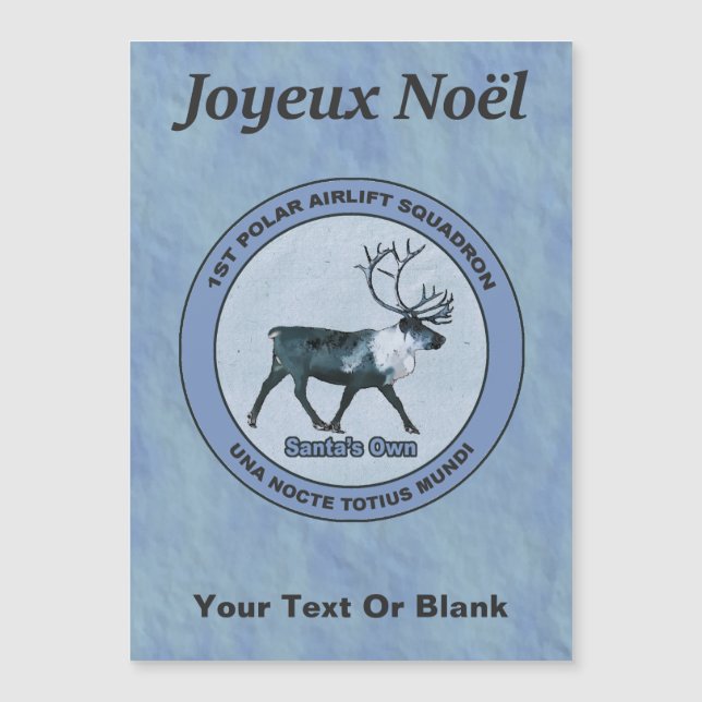 Santa's Polar Sqdn - Subdued - Joyeux Noёl (Front)