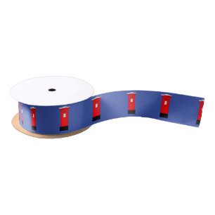 Santas Postbox Satin Ribbon