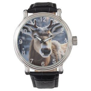 Santas Pretty Close Up Reindeer, Watch
