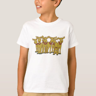 Santa's reindeers T-Shirt