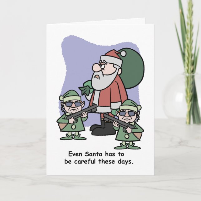 Santa's Security Card (Front)