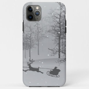 Santa's Sleigh in a Winter Wonderland Case-Mate iPhone Case