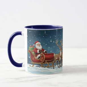 Santa's Sleigh Mug