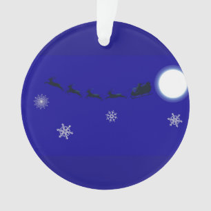 Santa's Sleigh Ornament