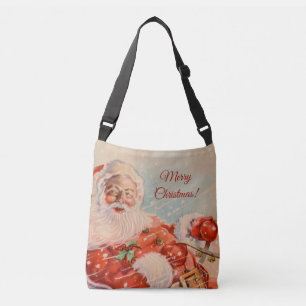 Santas Sleigh Ride Crossbody Bag