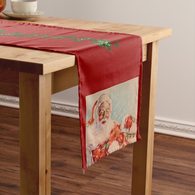 Santas Sleigh Ride Short Table Runner (In Situ)