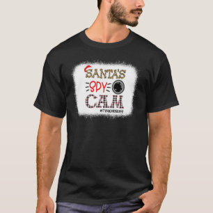 Santa's Spy Cam Teacherlife  Teachers Christmas T-Shirt