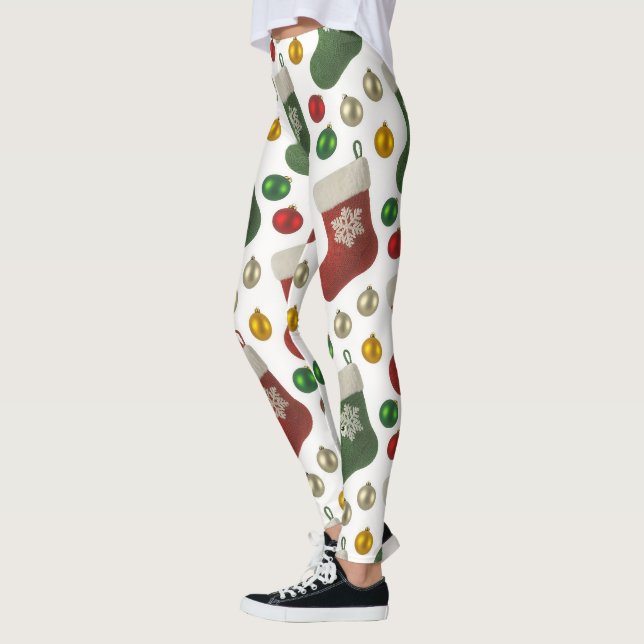 Santas Stocking Leggings (Left)