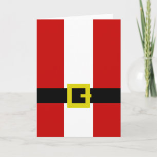 Santa's Suit Holiday Card
