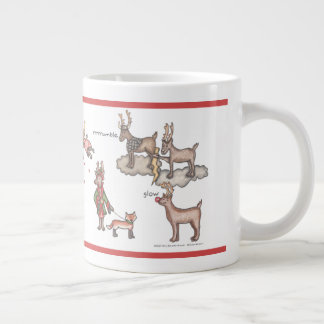 Santa's Team Jumbo Mug
