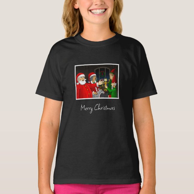 Santas Toy Workshop T-Shirt (Front)