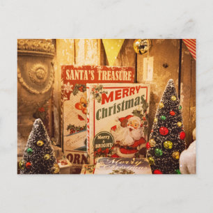 Santa's Treasure Postcard