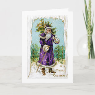 Santa's Tree Holiday Card