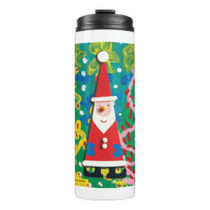 Santa's Winter Wonderland - Kids Art for CHOC Thermal Tumbler