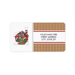 Santa's Workshop Address Mailing Labels