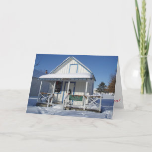 “Santa's Workshop" Christmas Card