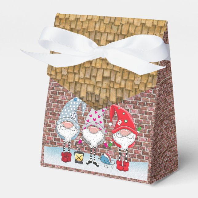 Santa's Workshop Gift Box (Front Side)