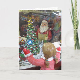 Santa's Workshop Holiday Card