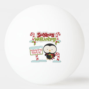 Santa's Workshop Penguin/Jolly Holidays Ping Pong Ball