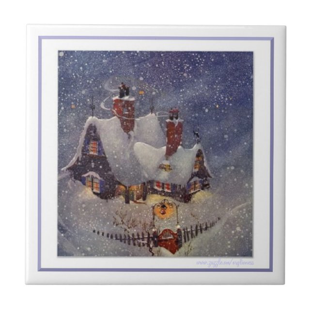 Santa's Workshop Tile (Front)