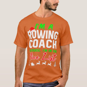 Santax27s Favourite Rowing Coach Funny Sports Quot T-Shirt