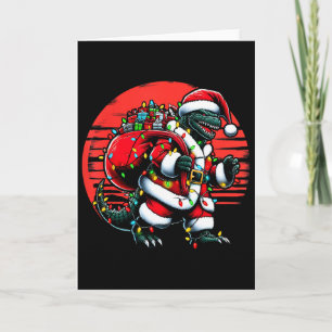 Santazilla Christmas Shirt Japanese Monster Kaiju  Card