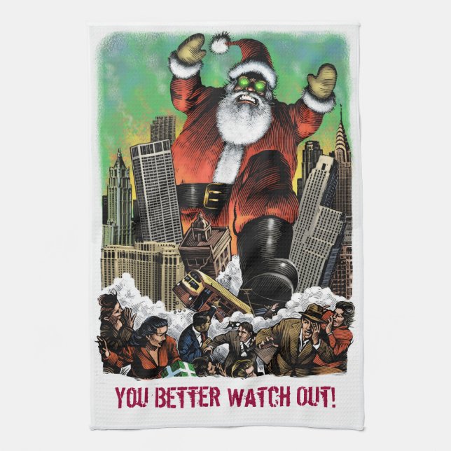 Santazilla Towel (Vertical)