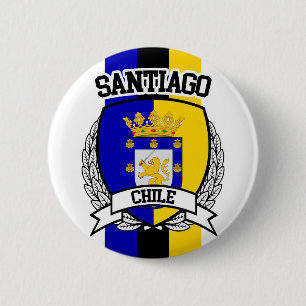 Santiago 6 Cm Round Badge