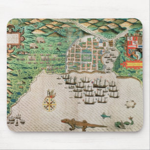 Santiago, Cape Verde, 1589 2 Mouse Pad
