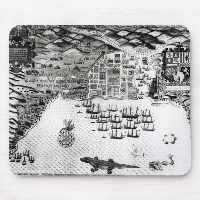 Santiago, Cape Verde, 1589 Mouse Pad (Front)