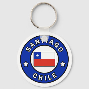 Santiago Chile Key Ring