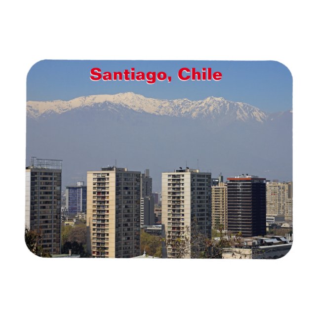 Santiago, Chile Magnet (Horizontal)