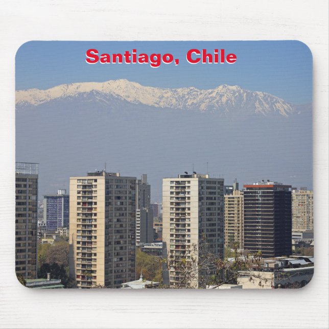 Santiago, Chile Mouse Pad (Front)
