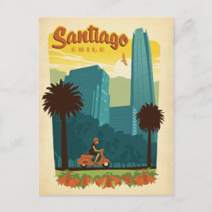 Santiago, Chile Postcard