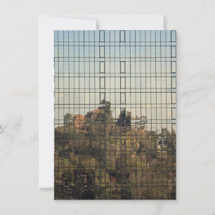Santiago, Chile reflection Card