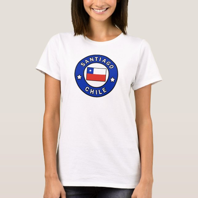 Santiago Chile T-Shirt (Front)