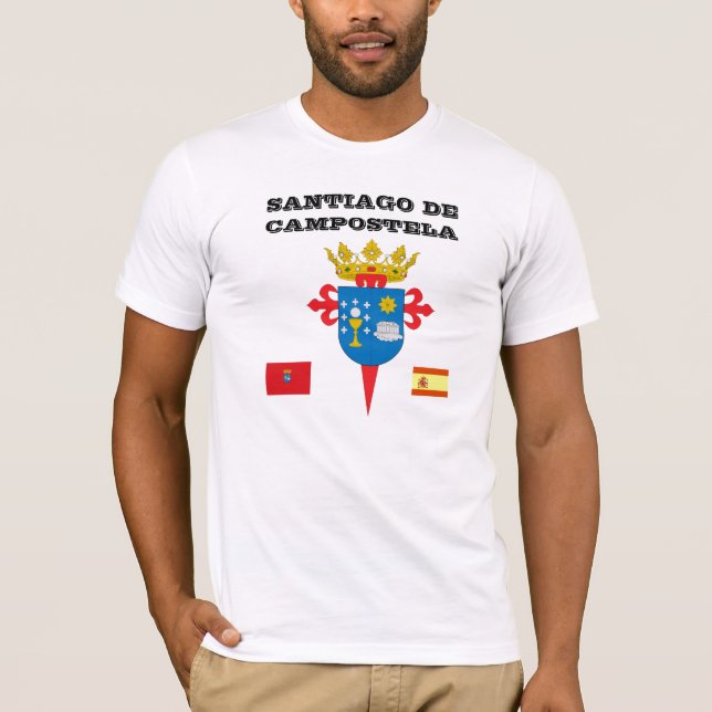 Santiago* de Campostela Spain T-Shirt (Front)