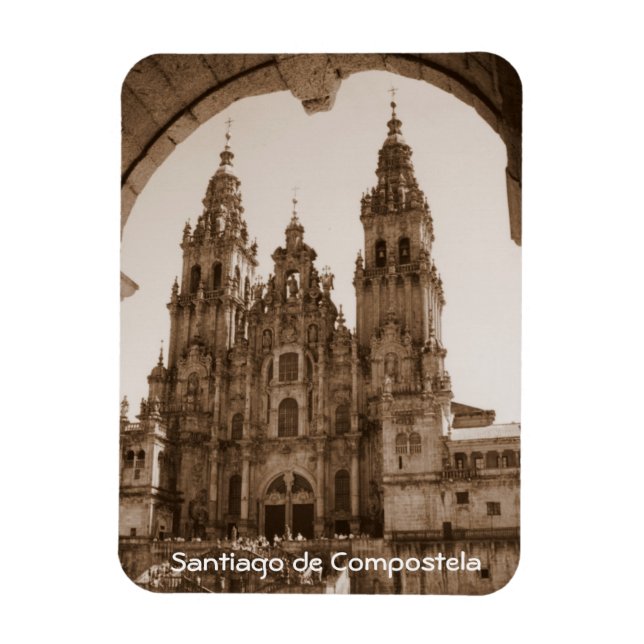 Santiago de Compostela - Catedral Magnet (Vertical)
