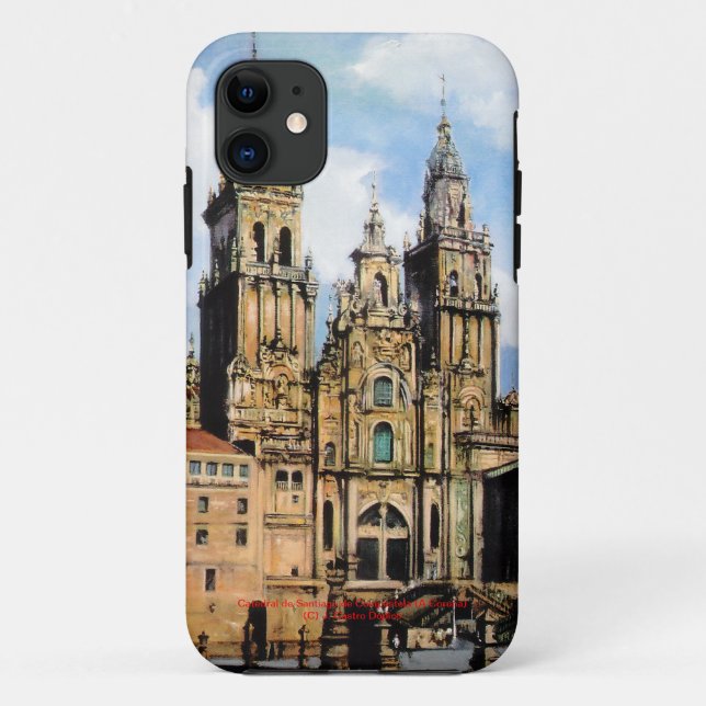 Santiago de Compostela Cathedral (A Coruña) Case-Mate iPhone Case (Back)