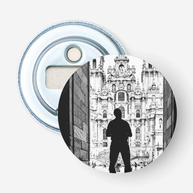 Santiago de Compostela Cathedral Bottle Opener (Front)