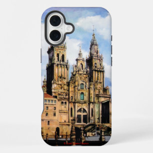 Santiago de Compostela Cathedral iPhone 16 Plus Case