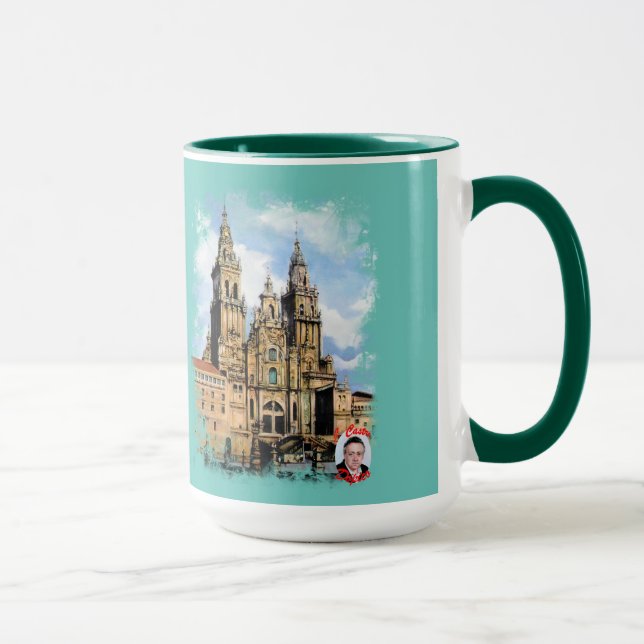 Santiago de Compostela Cathedral Mug (Right)